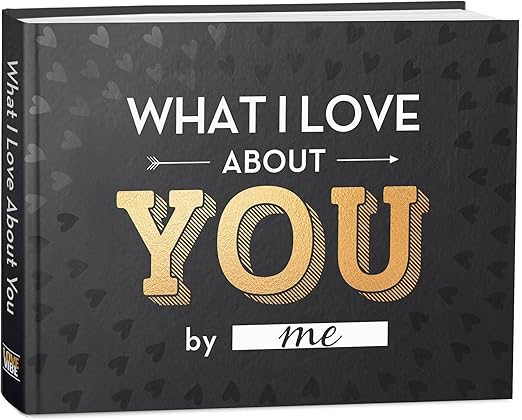 What I Love about You Book - Fill-in-the-Blank Book for Men, Boyfriend, Women, Girlfriend, Husband, Wife, Him, Her - Couples Gifts for Anniversary, Christmas & More - Stocking Stuffer for Men, Women - Image 1